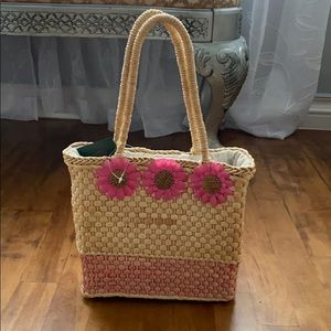 Straw handbag